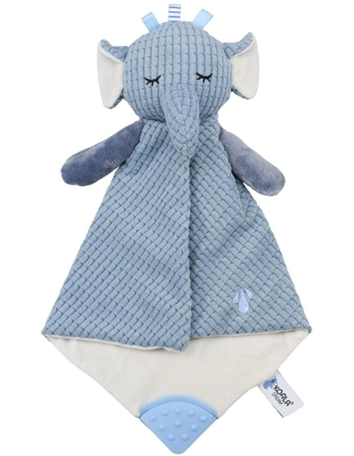 Koala Dream Snuggle Buddy Trunks Elephant Blanket Kids Blue 0M  image 1