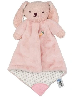 Koala Dream Snuggle Buddy Berry Bunny Baby Blanket Soft Plush Pink 0