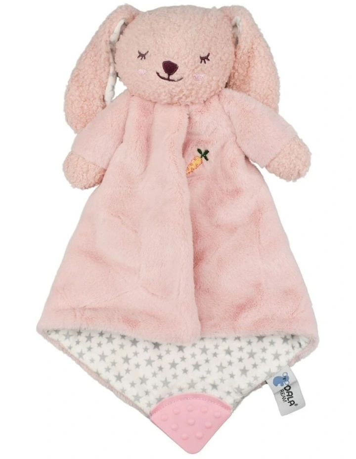 Koala Dream Snuggle Buddy Berry Bunny Baby Blanket Soft Plush Pink 0 image 1
