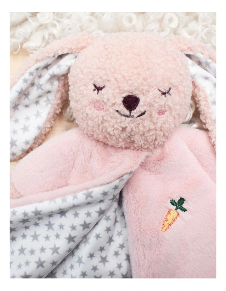 Koala Dream Snuggle Buddy Berry Bunny Baby Blanket Soft Plush Pink 0 image 3