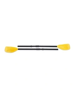 Intex 48 Inch French Oars Deluxe Aluminium Paddle Pair With Retainer Ring