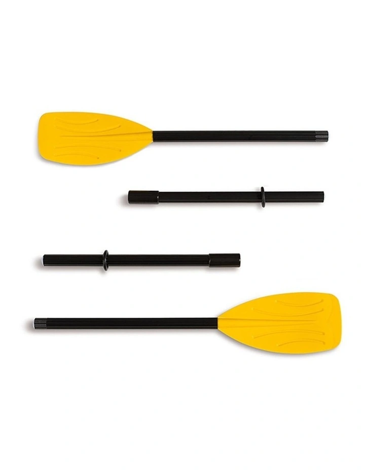 Intex 48 Inch French Oars Deluxe Aluminium Paddle Pair With Retainer Ring image 4