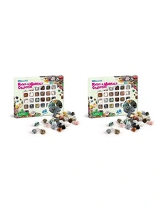 2x 48pc Kaper Kidz Ultimate Rocks & Minerals Collection Kids Toy 8y 