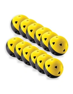 12pc SKLZ Mini Impact Baseball Training Balls Durable Pop-Back Material