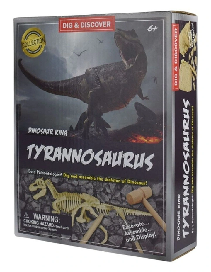 Kaper Kidz Dig Discover Tyrannosaurus Rex Excavation Kit Kids 6y  Science image 2