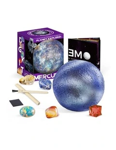 Kaper Kidz Planet Xplore Mercury Dig Excavation Science Kit 6y  Gemstones