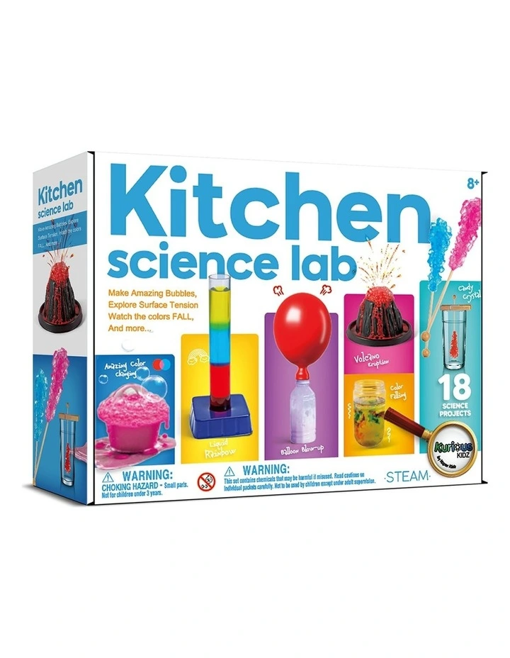 Kaper Kidz Kitchen Science Lab 18 Experiments Educational Toy 8y image 2