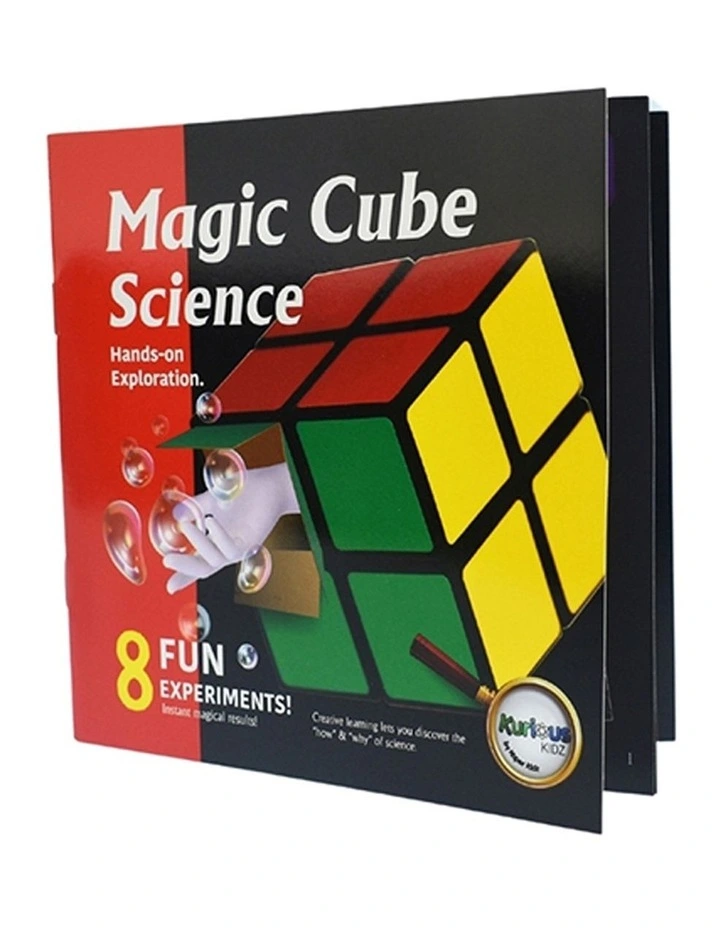 Kaper Kidz Magic Cube Science Kit 8 Experiments 56 Pieces Kids 8 Years Plus image 5