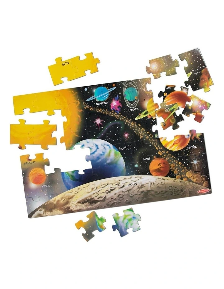 48pc Melissa & Doug Solar System Floor Puzzle Extra-Thick Pieces Kids 3y image 3