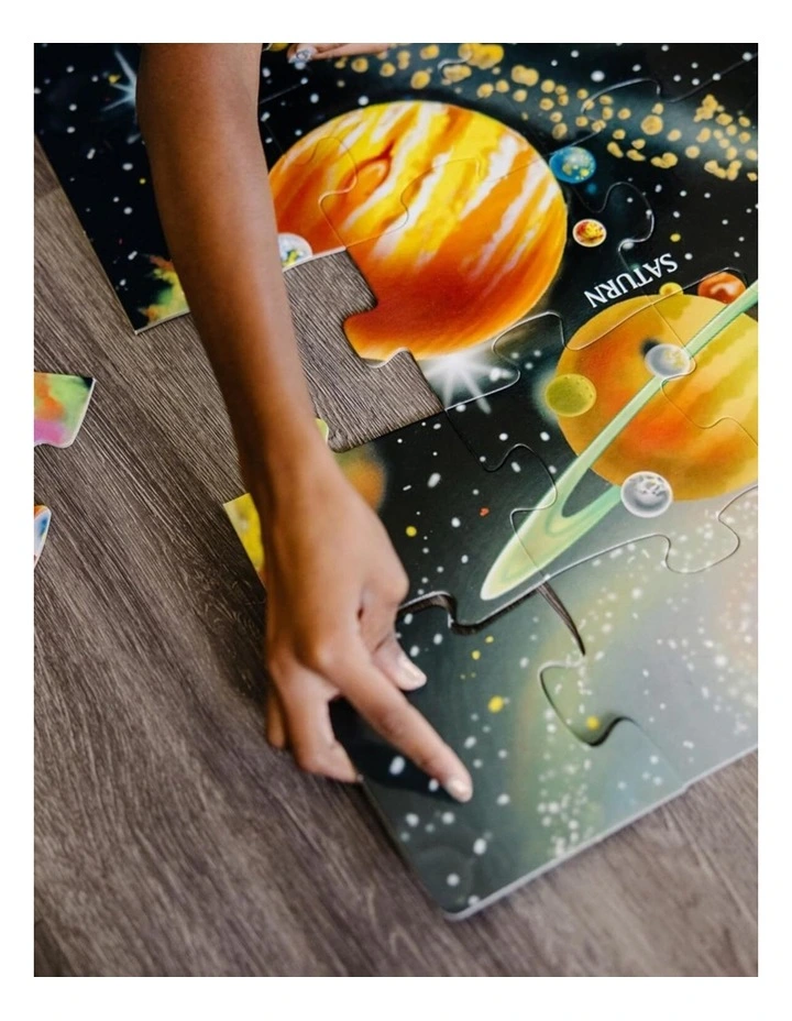 48pc Melissa & Doug Solar System Floor Puzzle Extra-Thick Pieces Kids 3y image 4