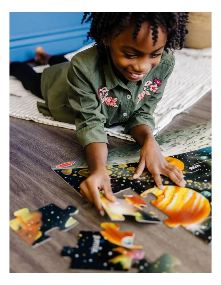 48pc Melissa & Doug Solar System Floor Puzzle Extra-Thick Pieces Kids 3y image 5