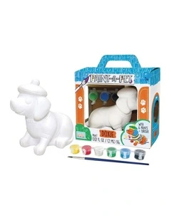 Kaper Kidz Paint A Pet Ceramic Doxie Dachshund Craft Kit 5y 