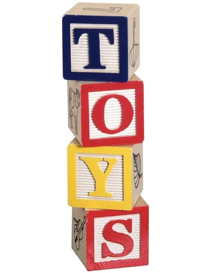 50pc Melissa & Doug Wooden ABC123 Blocks Kids Educational Toy 2y Pouch Included image 4