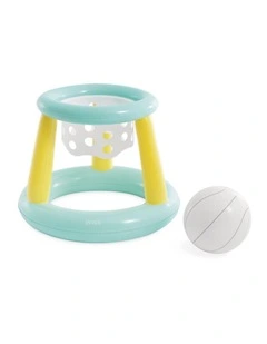 Intex Mega Floating Inflatable Hoop Multicolour Water Play Toy Kids 6y 