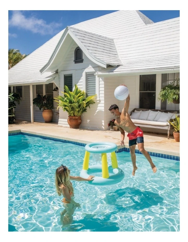 Intex Mega Floating Inflatable Hoop Multicolour Water Play Toy Kids 6y image 5