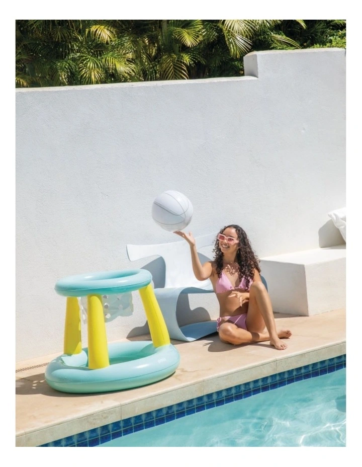 Intex Mega Floating Inflatable Hoop Multicolour Water Play Toy Kids 6y image 6