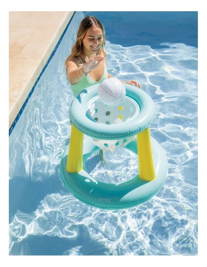 Intex Mega Floating Inflatable Hoop Multicolour Water Play Toy Kids 6y image 7