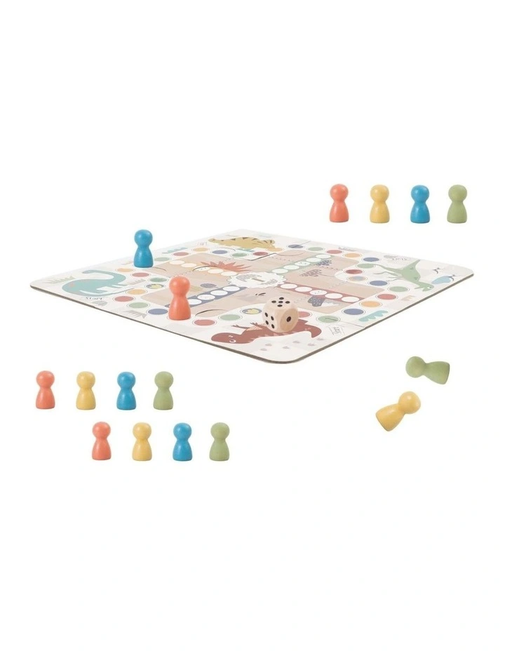 23pc Kaper Kidz 2 In 1 Game Tin Box Ludo And Game Of Goose Kids 3 image 2