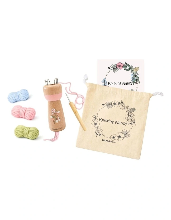 Koala Dream Kids Australian Flora Gum Blossom Knitting Doll Craft Kit 5y image 3