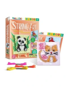Kaper Kidz String Art Craft Kit Kids Creative Activity 8Y 