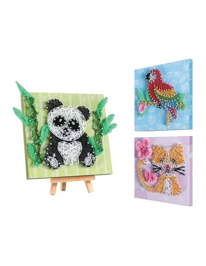 Kaper Kidz String Art Craft Kit Kids Creative Activity 8Y image 3
