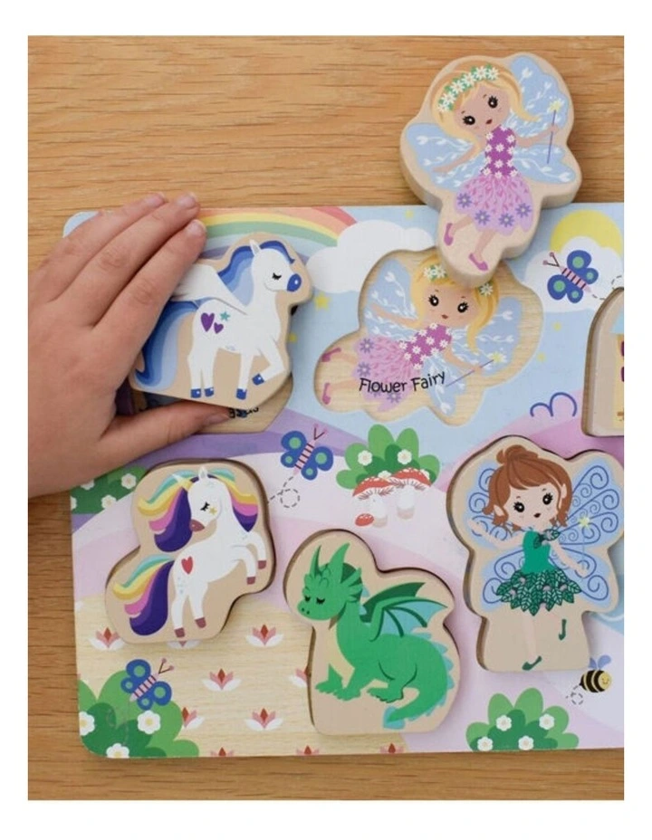 Koala Dream Aussie Animals & Fantasy Chunky Wooden Puzzle Set 12m image 7