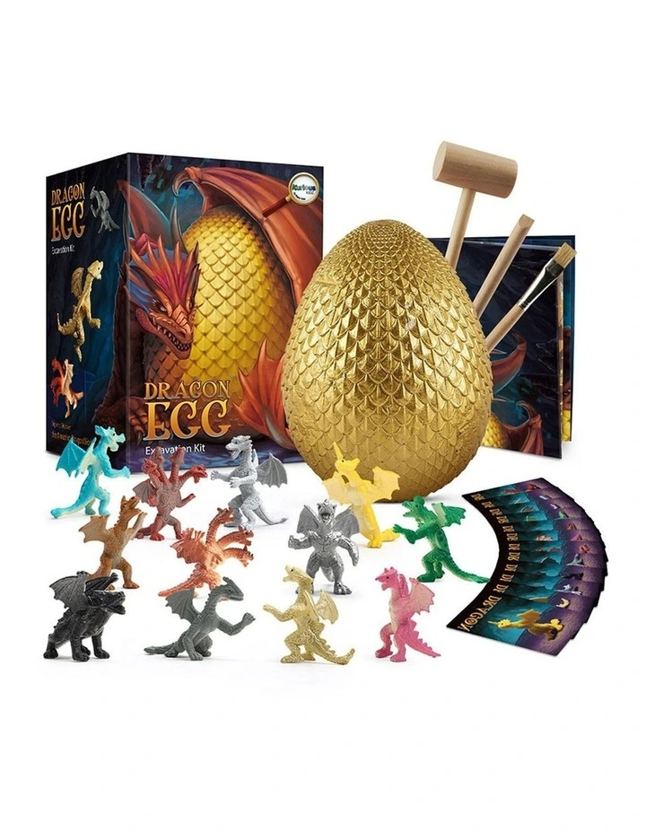 Kaper Kidz Dragon Egg Large Dig Kit Excavation Toy with Tools Kids 6y image 5