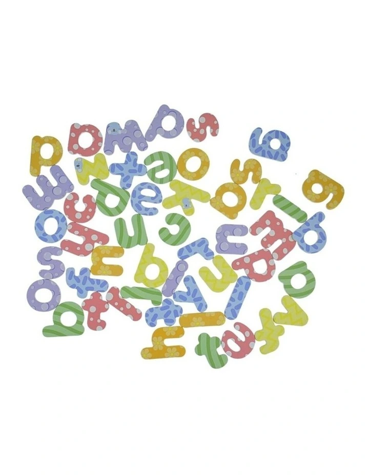 50pc Koala Dream Fridge Friends Lowercase Alphabet Wooden Magnets Kids 3 image 2