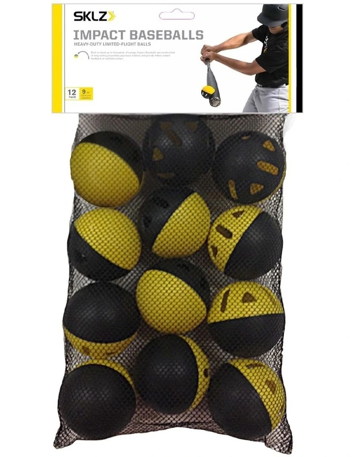 12pc SKLZ Impact Practice Baseballs Durable Balls For Training image 2