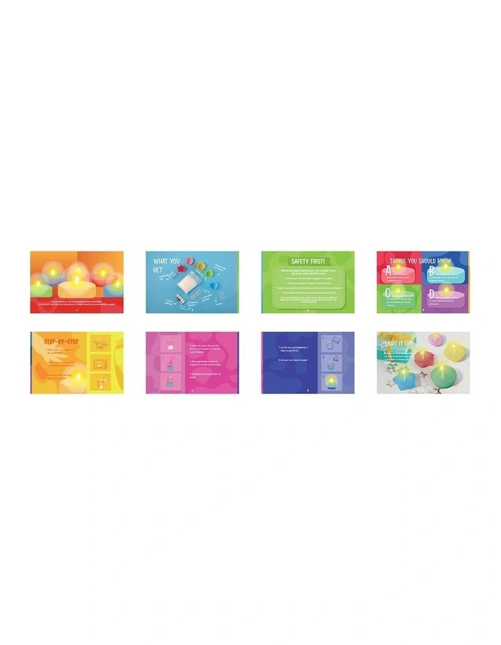 Kaper Kidz Candle Making Craft Kit 16pc Creative Fun Activity 8 image 5