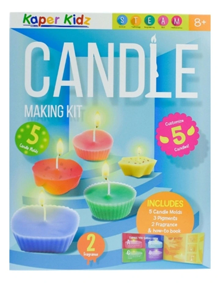 Kaper Kidz Candle Making Craft Kit 16pc Creative Fun Activity 8 image 7