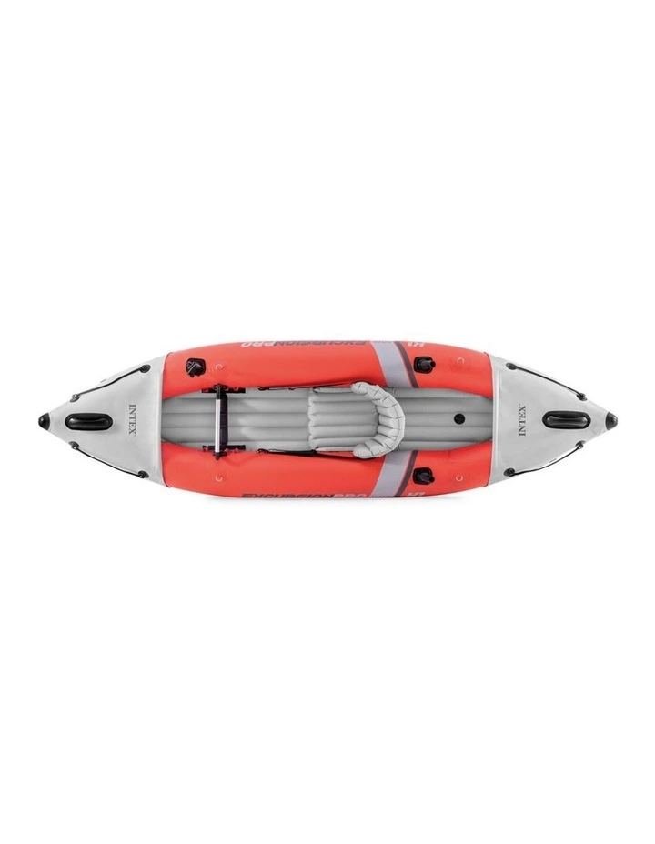 Intex Excursion Pro K1 Kayak Inflatable Aluminum Paddle Pump Cushion Carry Bag image 3