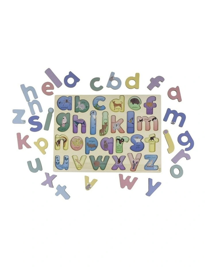 Koala Dream Australian Animals A-Z Lowercase Alphabet Puzzle Kids 3y image 1