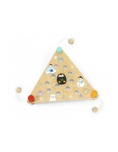 3pc Tooky Toy Wooden Penguin Adventure Game Fine Motor Skills 3 
