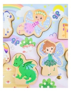 Koala Dream Wooden Chunky Fantasy Fairytale Kids Puzzle 8pcs 12m 