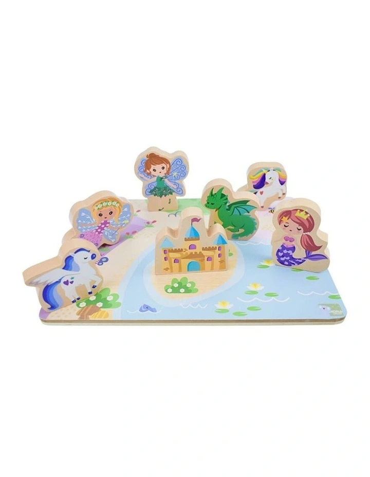 Koala Dream Wooden Chunky Fantasy Fairytale Kids Puzzle 8pcs 12m image 4