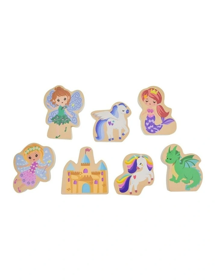 Koala Dream Wooden Chunky Fantasy Fairytale Kids Puzzle 8pcs 12m image 5