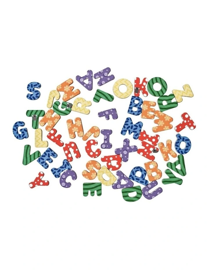 2x 50pc Koala Dream Kids Fridge Friends Uppercase Alphabet Wooden Magnets 3 image 3