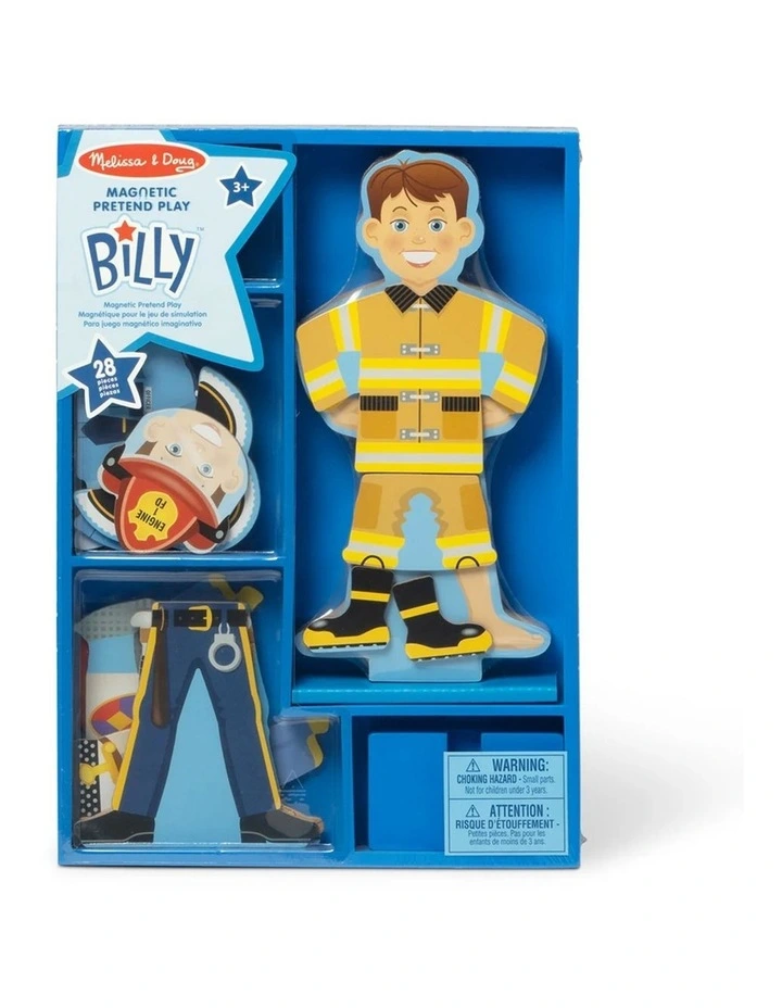Melissa & Doug Billy Dress-Up Pretend Play Kids Toy Set 3y image 1
