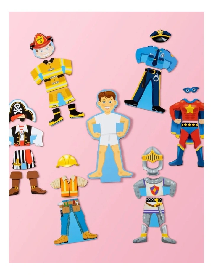 Melissa & Doug Billy Dress-Up Pretend Play Kids Toy Set 3y image 5