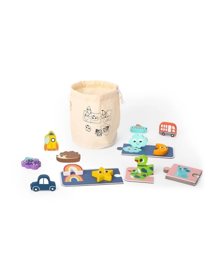 33pc Tooky Toy Memory Touch Game Sensory Interactive Play Educational 3 image 1