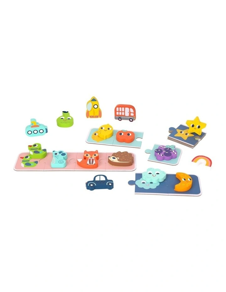 33pc Tooky Toy Memory Touch Game Sensory Interactive Play Educational 3 image 2