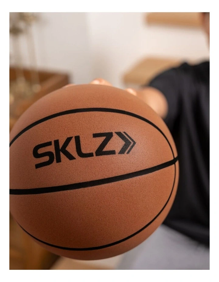 SKLZ Silent Bounce Basketball Official Size Indoor Use Brown image 7