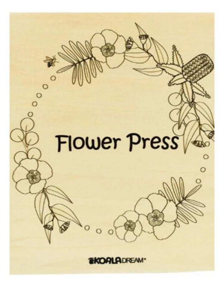 Kaper Kidz Australian Flora Flower Press Craft Kit Creativity Activity 3y image 3