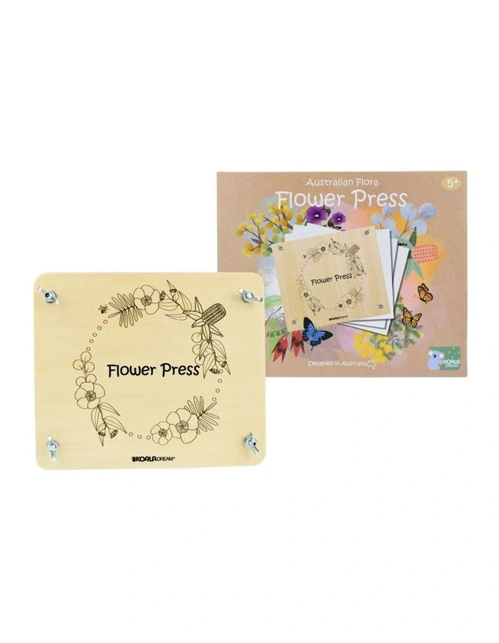 Kaper Kidz Australian Flora Flower Press Craft Kit Creativity Activity 3y image 4