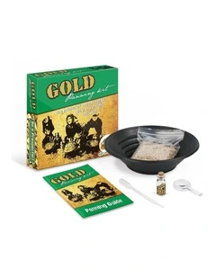Kaper Kidz Genuine Gold Panning Prospector Excavation Science Kit 6y 