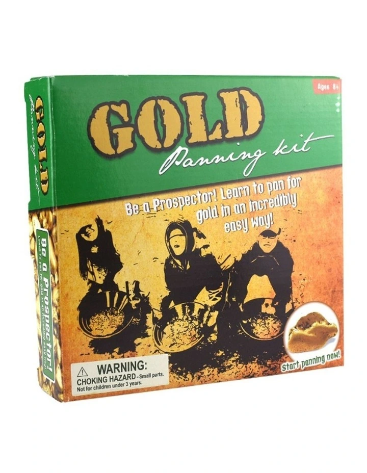 Kaper Kidz Genuine Gold Panning Prospector Excavation Science Kit 6y image 2
