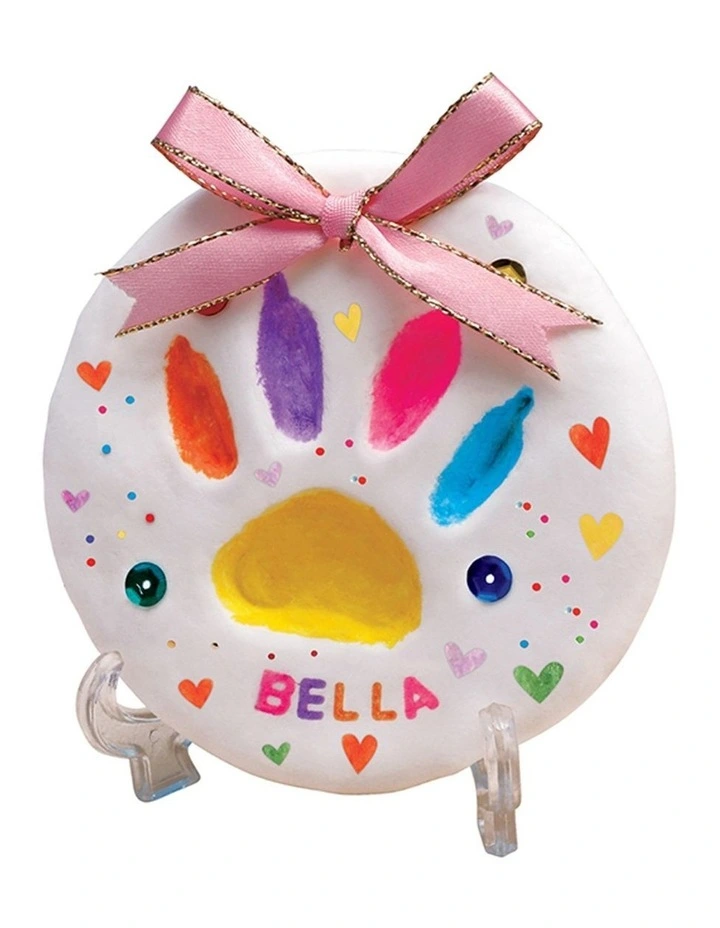 Kaper Kidz Pet Paw Print Craft Kit DIY Clay Set Kids 8y image 3