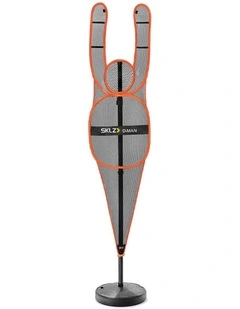 SKLZ D-Man Basketball Orange Adjustable Defensive Training Mannequin 6.5-8ft