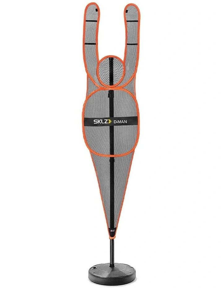 SKLZ D-Man Basketball Orange Adjustable Defensive Training Mannequin 6.5-8ft image 1